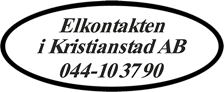 Elektriker Kristianstad, Hässleholm, Bromölla - Elkontakten Kristianstad AB